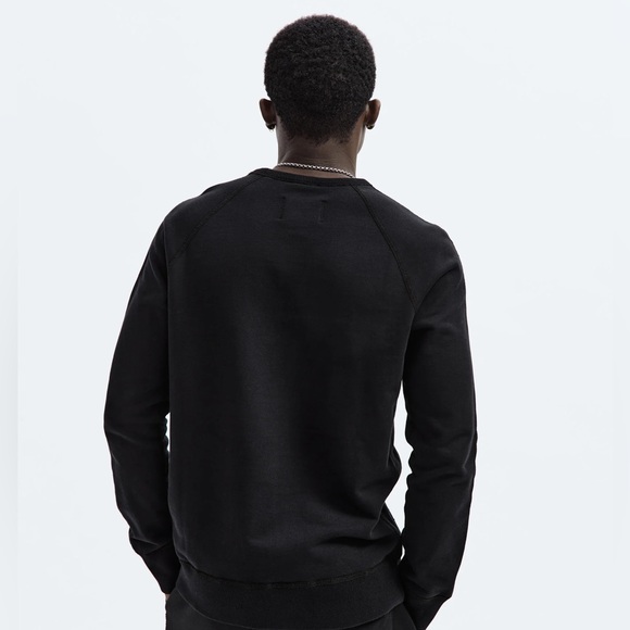 Reigning Champ Midweight Terry Pullover in Black sz S - Picture 9 of 9